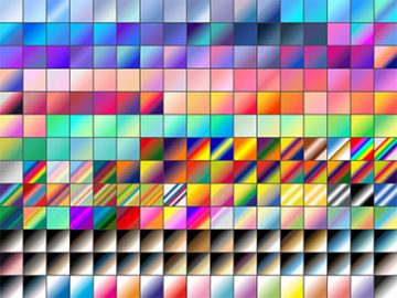 Dégradés inclus dans Photoshop Dégradés inclus dans Photoshop