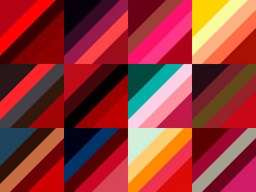 Dégradés nets Palettes (1)