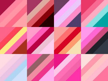 Dégradés nets Palettes (6)