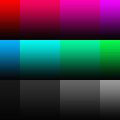 Dégradés Noir et Couleurs (02)