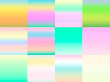 Dégradés : Pastel (1) Dégradés Pastel (1)