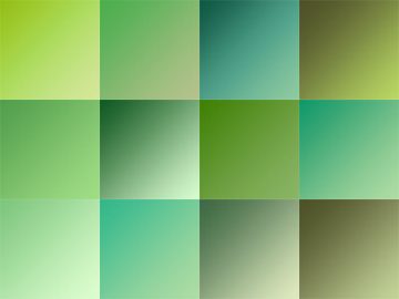 Dégradés : Vert (2) Dégradés Vert (2)