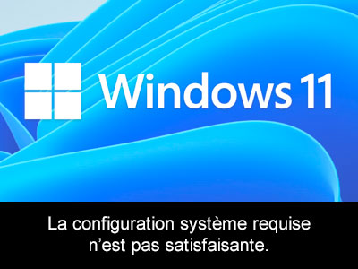 Désactiver l'avertissement dans Windows 11 sans puce TPM