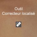 Effacer des taches sur la peau avec l'outil Correcteur localisé