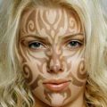 Effet masque tribal