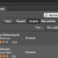 Installer l'extension Adobe Exchange