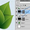 Dessiner une feuille en vectoriel
