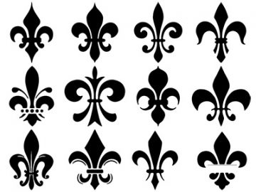 Formes : Fleurs de lys (2) Formes Fleurs de lys (2)