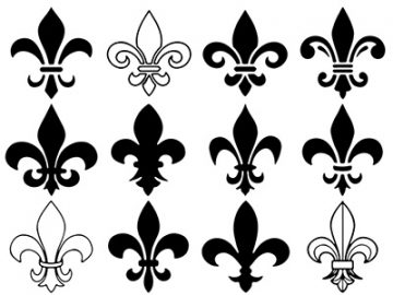 Formes : Fleurs de lys (3) Formes Fleurs de lys (3)