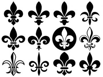 Formes : Fleurs de lys (4) Formes Fleurs de lys (4)