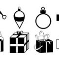 Formes Décoration de Noël 01