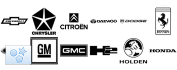 Formes personnalisées Logos marques de voitures 01