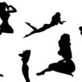 Formes Silhouettes femmes 01