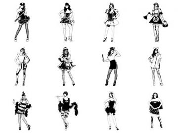 Formes : Pin-up (3) Formes Pin-up (3)