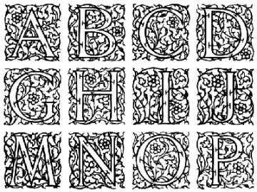 Formes : Alphabet (19) Formes Alphabet (19)