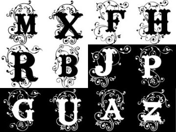 Formes : Alphabet (34) Formes Alphabet (34)