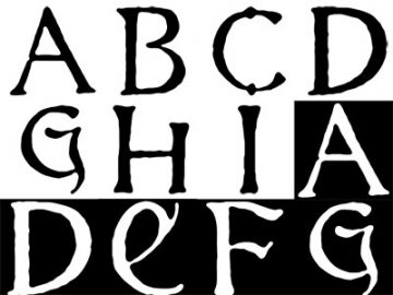 Formes : Alphabet (40) Formes Alphabet (40)