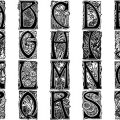 Formes Alphabet (45) - Maurice Dufrène