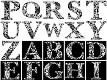 Formes : Alphabet (46) Formes Alphabet (46)