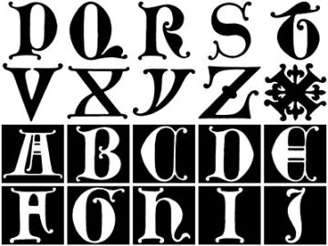 Formes : Alphabet (50) Formes Alphabet (50)