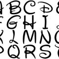 Formes Alphabet Disney (2)
