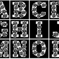 Formes Alphabet fleurs (7)