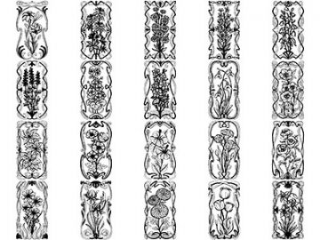 Formes Art nouveau (12) Formes Art nouveau (12)