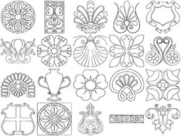 Formes Art nouveau (2)