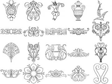 Formes Art nouveau (3)