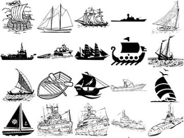 Formes ; Bateaux (5) Formes Bateaux (5)
