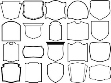 Formes : Blasons (10) Formes Blasons (10)