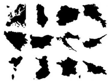Formes : Cartes d’Europe (1) Formes Cartes d'Europe (1)