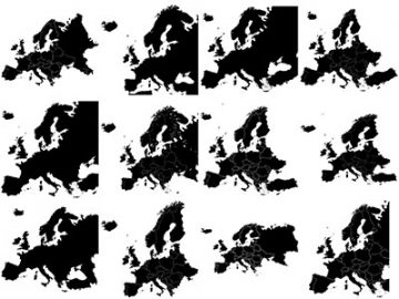Formes ; Cartes d’Europe (3) Formes Cartes d'Europe (3)