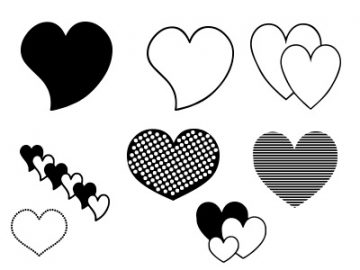 Formes : Cœurs (1) Formes Cœurs (1)