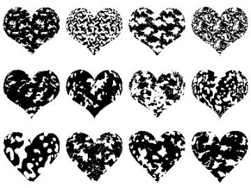Formes : Cœurs (6) Formes Cœurs (6)