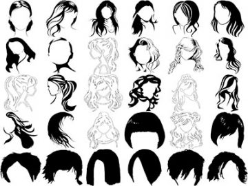 Formes : Coiffures femmes (7) Formes Coiffures femmes (7)