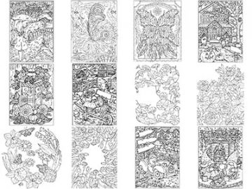 Formes : Coloriage (1) Formes Coloriage (1)