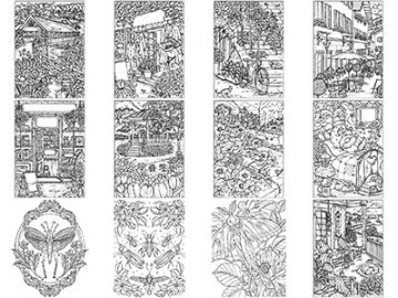 Formes : Coloriage (2) Formes Coloriage (2)