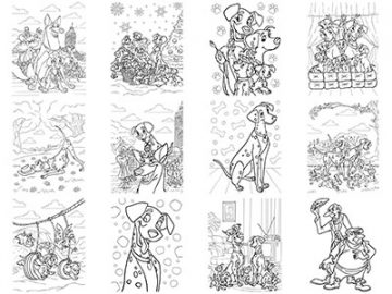 Formes Disney (1) - 101 Dalmatiens
