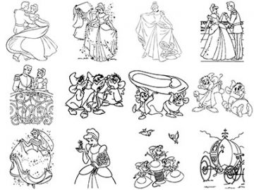 Formes : Disney (12) – Cendrillon Formes Disney (12) - Cendrillon