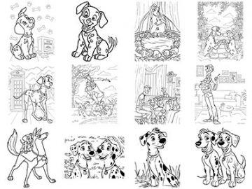 Formes Disney (2) - 101 Dalmatiens