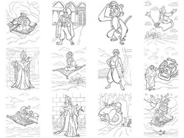 Formes Disney (4) - Aladdin