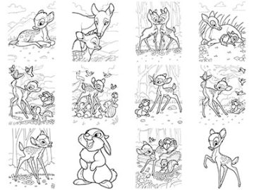 Formes Disney (5) - Bambi
