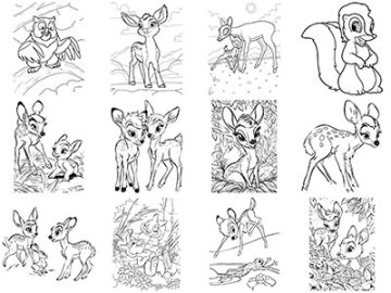 Formes Disney (6) - Bambi