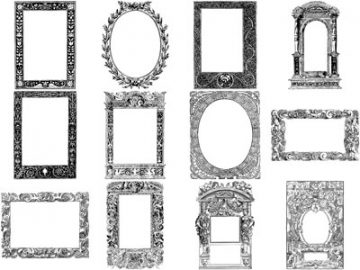 Formes Encadrement (16) ancien