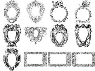 Formes Encadrement (18) ancien