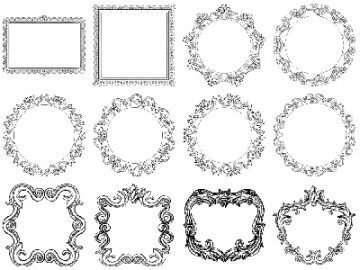 Formes : Encadrement (5) Formes Encadrement (5)