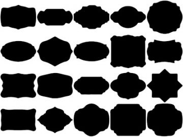 Formes Étiquettes (2)