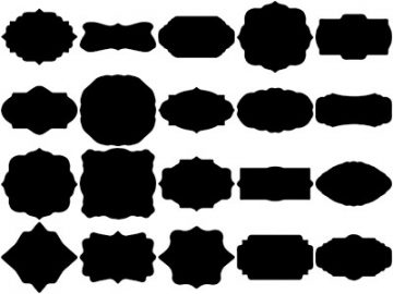 Formes Étiquettes (4)