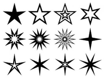 Formes : Étoiles (1) Formes Étoiles (1)